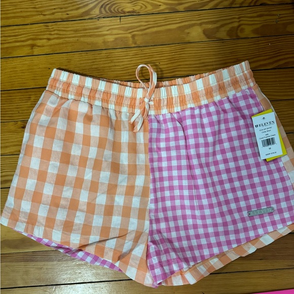 Eleven by Venus gingham color block short NWT M - Picture 1 of 4